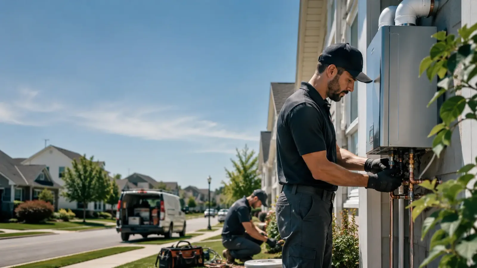 Tankless Water Heater Installation in Roscoe, MN